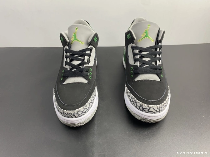 Rep Husky Jordan 3 Pine CT8532-030 Green Air 0812